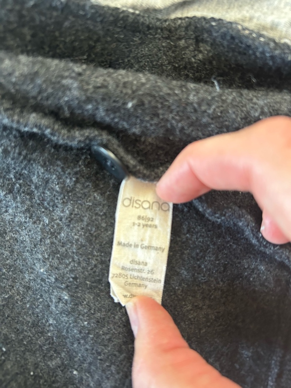 Disana Boiled Merino Wool Jacket - Picture 2 of 5